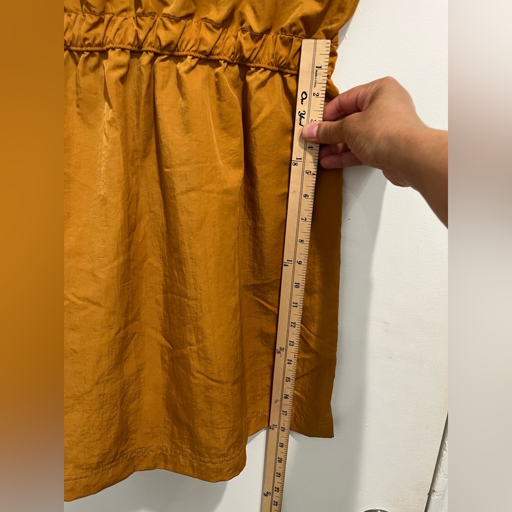 Nike Swooshwear Nylon‎ Desert Ochre/Orange Dress Sz. M NWT - Picture 12 of 13